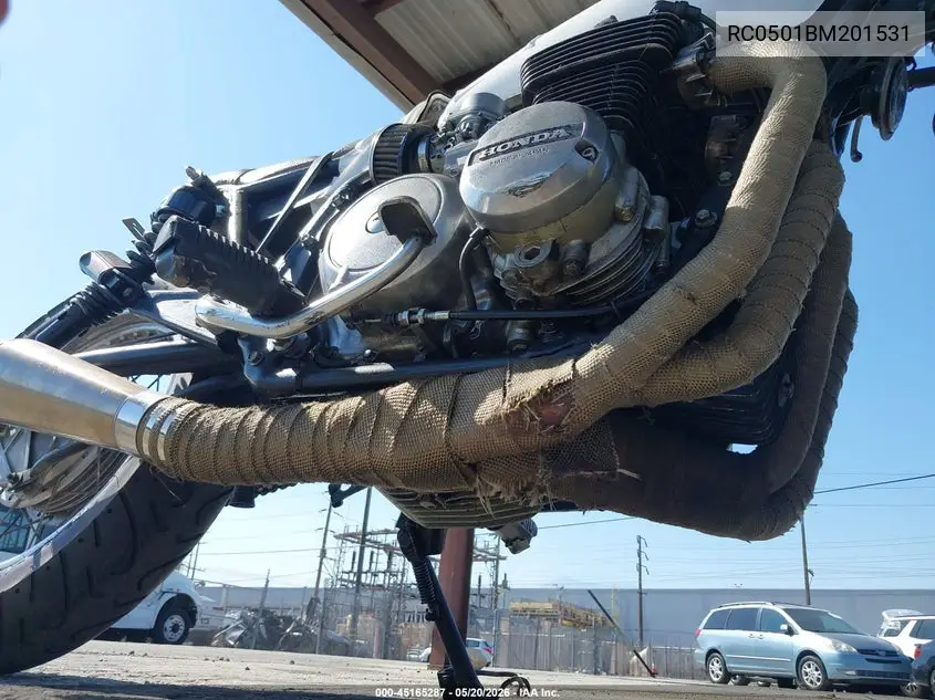 1981 Honda Cb650 VIN: RC0501BM201531 Lot: 45165287