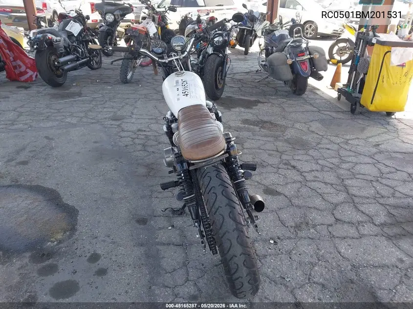 1981 Honda Cb650 VIN: RC0501BM201531 Lot: 45165287