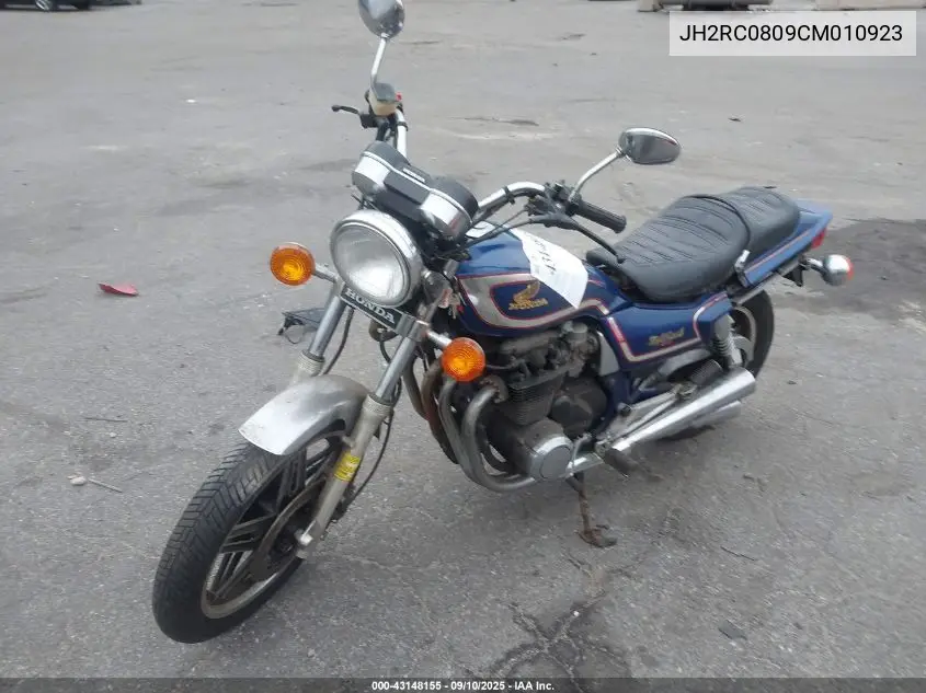 1982 Honda Cb650 Sc VIN: JH2RC0809CM010923 Lot: 43148155
