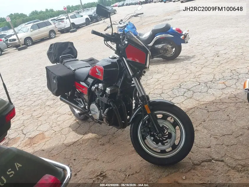 1985 Honda Cb700 Sc VIN: JH2RC2009FM100648 Lot: 45298006