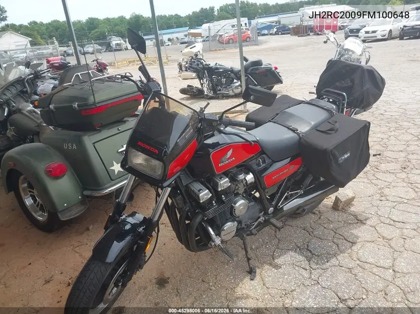 1985 Honda Cb700 Sc VIN: JH2RC2009FM100648 Lot: 45298006