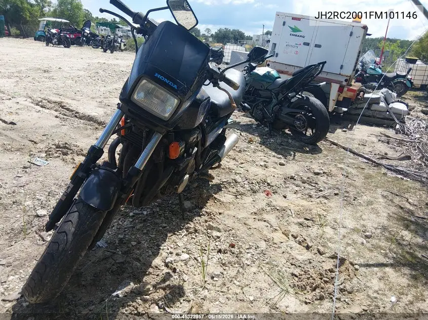 1985 Honda Cb700 Sc VIN: JH2RC2001FM101146 Lot: 45322957