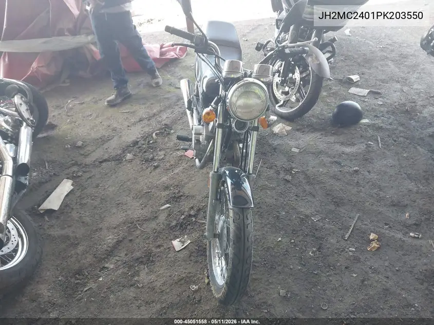 1993 Honda Cb250 VIN: JH2MC2401PK203550 Lot: 45051558