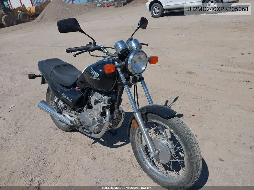 1993 Honda Cb250 VIN: JH2MC240XPK205068 Lot: 45630655