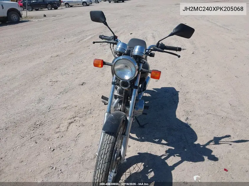 1993 Honda Cb250 VIN: JH2MC240XPK205068 Lot: 45630655