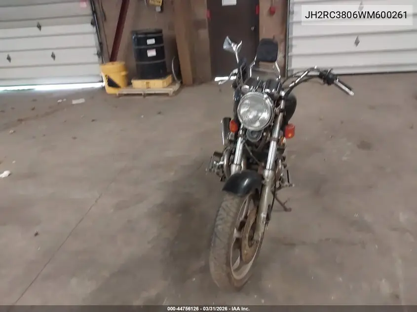 1998 Honda Cb750 VIN: JH2RC3806WM600261 Lot: 44756126