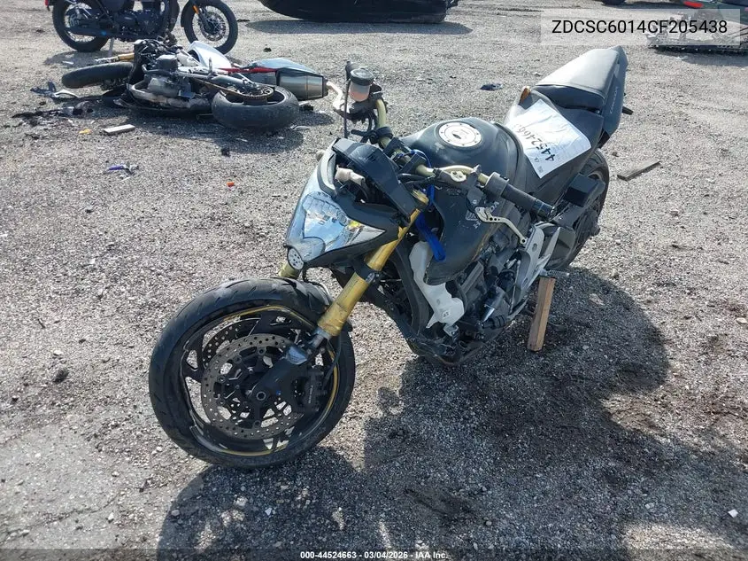 2012 Honda Cb1000 R VIN: ZDCSC6014CF205438 Lot: 44524663