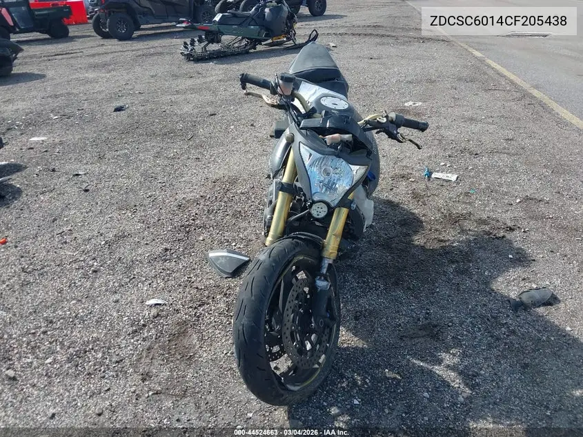 2012 Honda Cb1000 R VIN: ZDCSC6014CF205438 Lot: 44524663