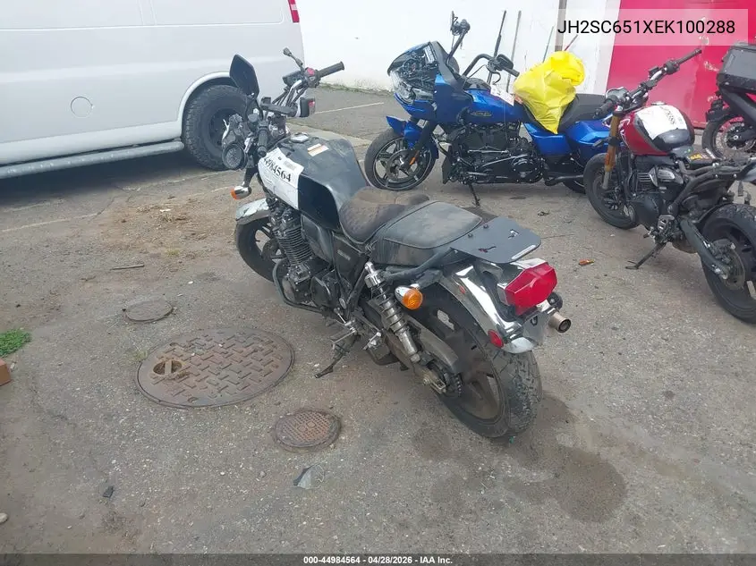 2014 Honda Cb1100 VIN: JH2SC651XEK100288 Lot: 44984564