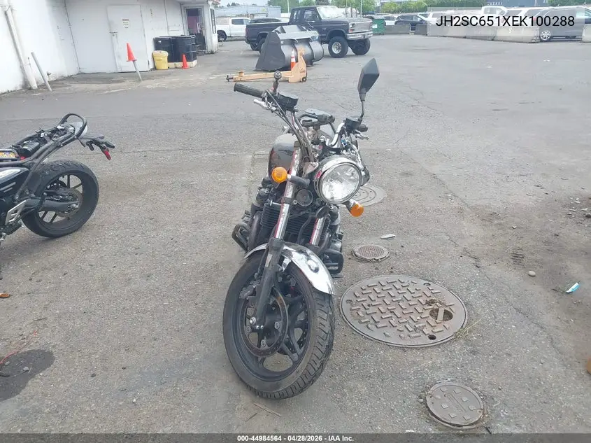2014 Honda Cb1100 VIN: JH2SC651XEK100288 Lot: 44984564
