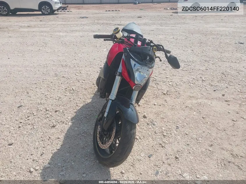 2015 Honda Cb1000 R VIN: ZDCSC6014FF220140 Lot: 44954094