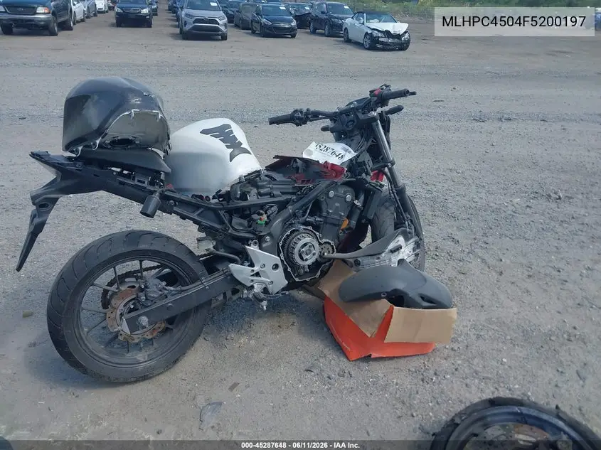 2015 Honda Cb500 Fa - Abs VIN: MLHPC4504F5200197 Lot: 45287648