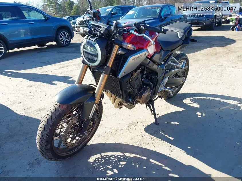 2019 Honda Cb650 Ra VIN: MLHRH0258K5000047 Lot: 44823478