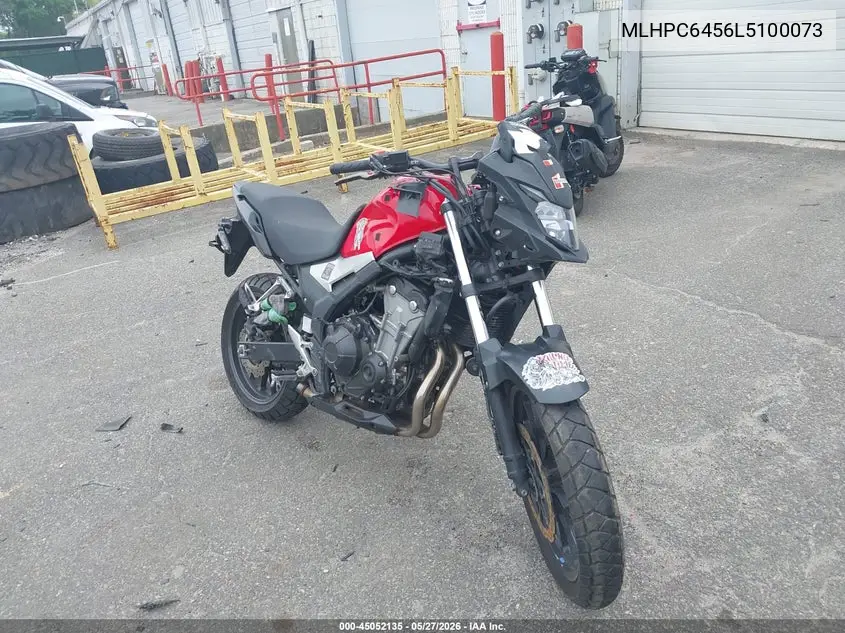 2020 Honda Cb500 Xa VIN: MLHPC6456L5100073 Lot: 45052135