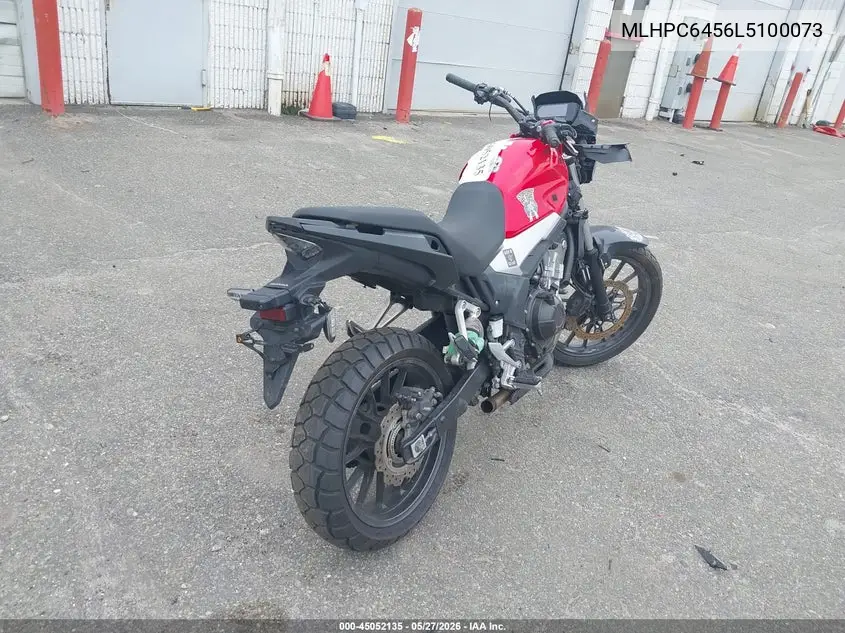 2020 Honda Cb500 Xa VIN: MLHPC6456L5100073 Lot: 45052135