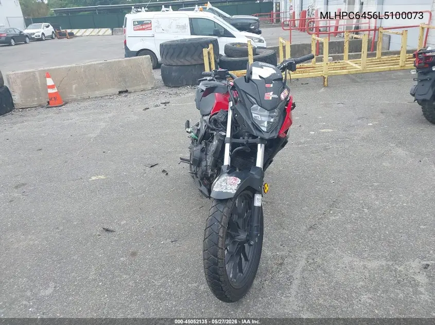 2020 Honda Cb500 Xa VIN: MLHPC6456L5100073 Lot: 45052135