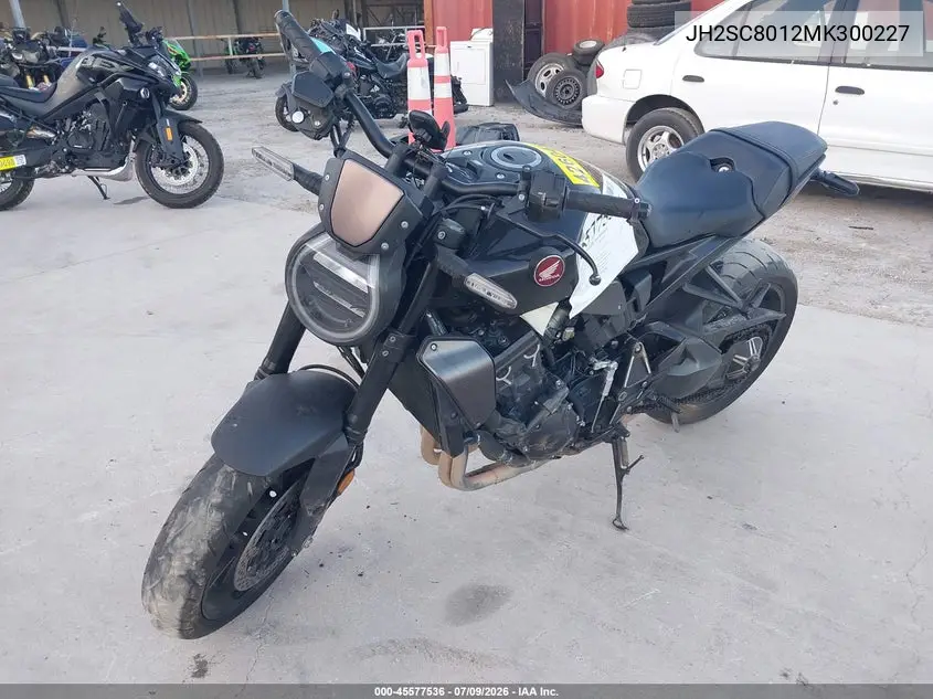 2021 Honda Cb1000 Ra VIN: JH2SC8012MK300227 Lot: 45577536