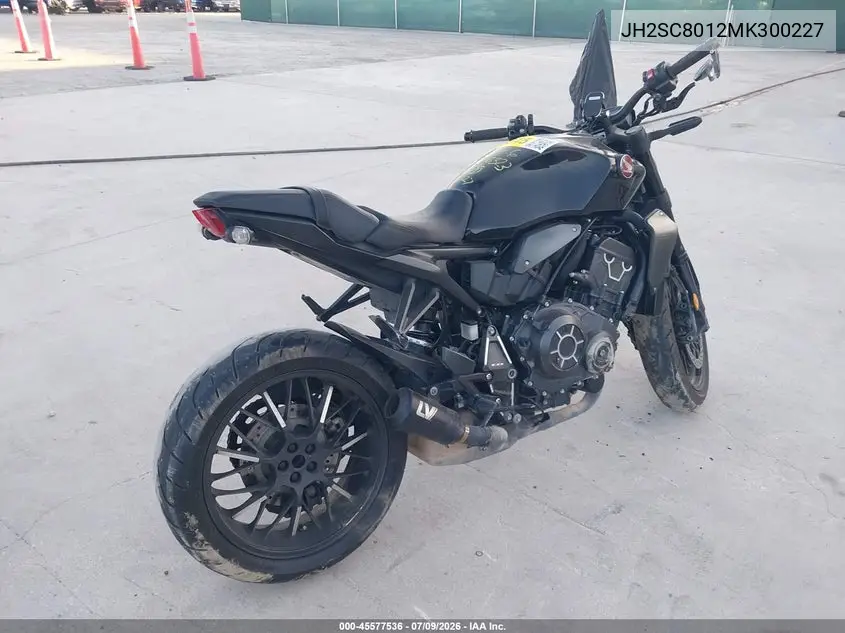 2021 Honda Cb1000 Ra VIN: JH2SC8012MK300227 Lot: 45577536