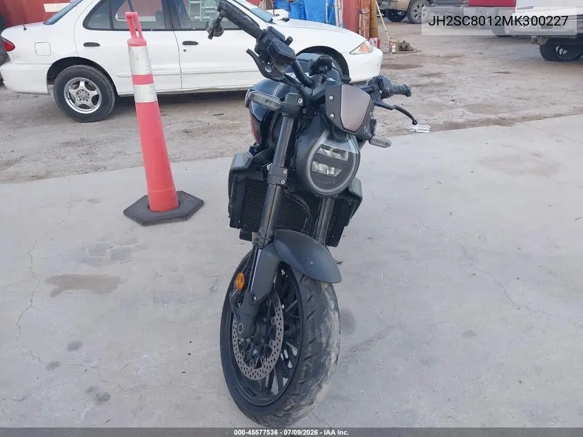 2021 Honda Cb1000 Ra VIN: JH2SC8012MK300227 Lot: 45577536