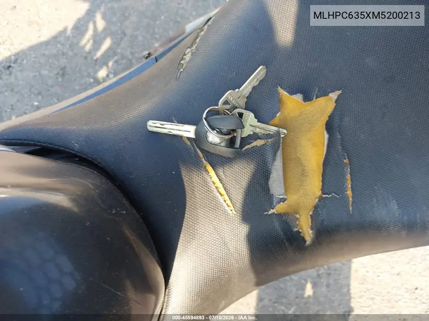 2021 Honda Cb500 Fa VIN: MLHPC635XM5200213 Lot: 45594893