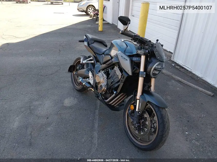 2023 Honda Cb650 Ra VIN: MLHRH0257P5400107 Lot: 44952656