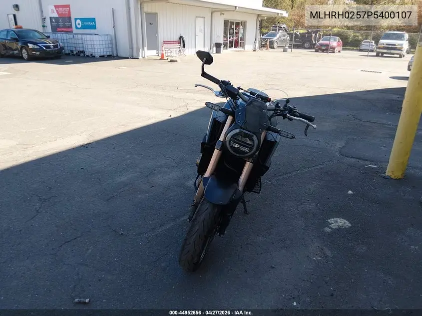 2023 Honda Cb650 Ra VIN: MLHRH0257P5400107 Lot: 44952656