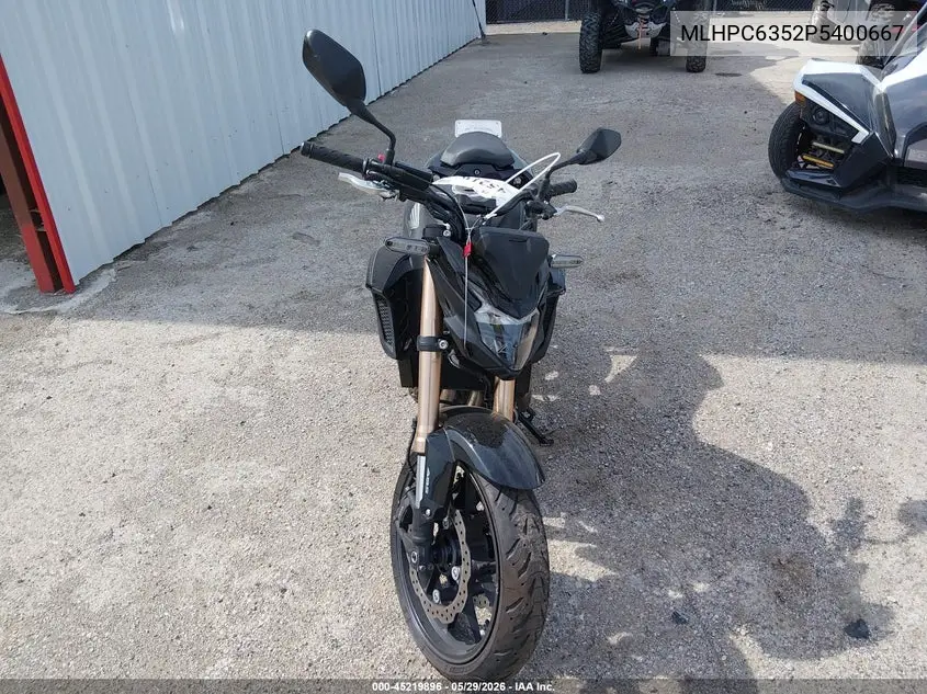 2023 Honda Cb500 Fa VIN: MLHPC6352P5400667 Lot: 45219896