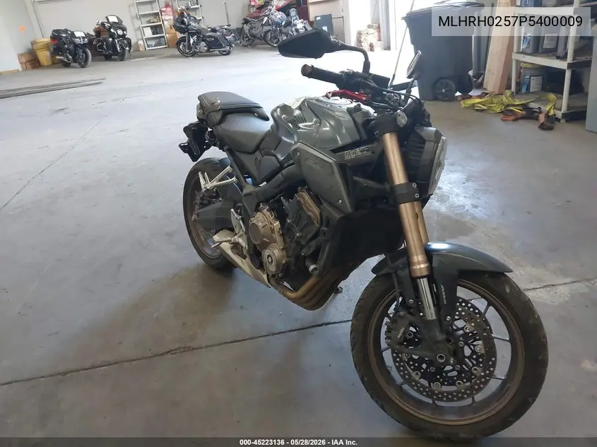 2023 Honda Cb650 Ra VIN: MLHRH0257P5400009 Lot: 45223136