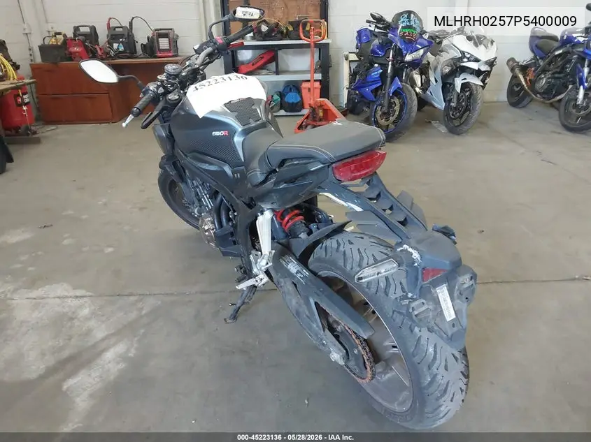 2023 Honda Cb650 Ra VIN: MLHRH0257P5400009 Lot: 45223136