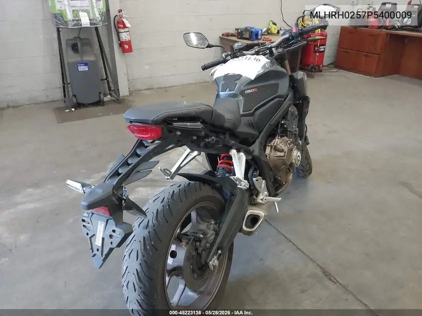 2023 Honda Cb650 Ra VIN: MLHRH0257P5400009 Lot: 45223136