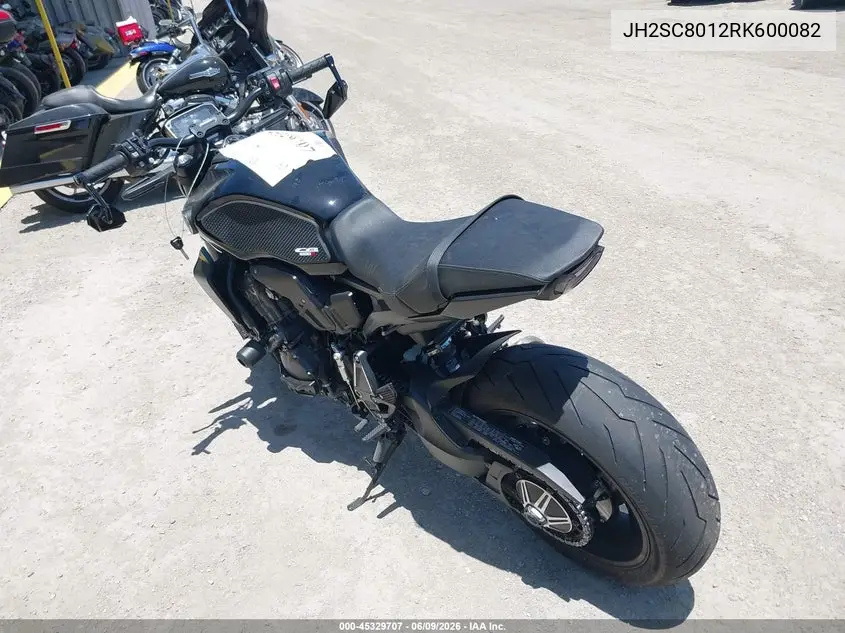 2024 Honda Cb1000 Ra VIN: JH2SC8012RK600082 Lot: 45329707
