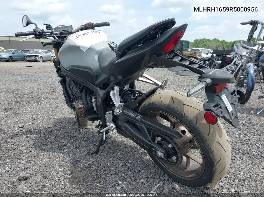 2024 Honda Cb650 R VIN: MLHRH1659R5000956 Lot: 45335780
