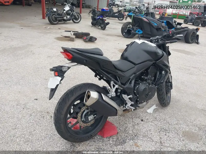 2025 Honda Cb750 A VIN: JH2RH2402SK001462 Lot: 45064644