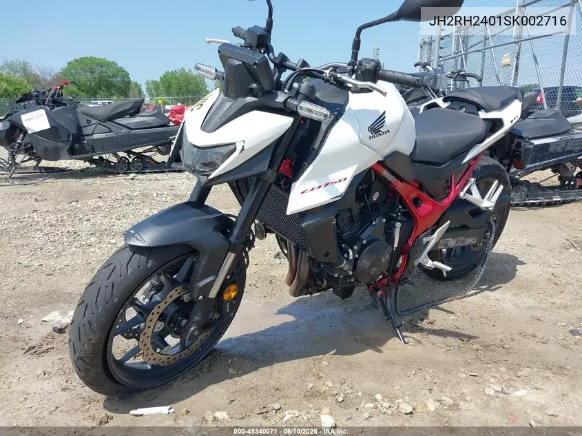 2025 Honda Cb750 A VIN: JH2RH2401SK002716 Lot: 45340071