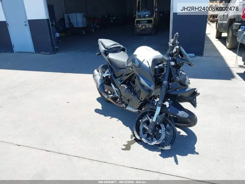 2025 Honda Cb750 A VIN: JH2RH2400SK002478 Lot: 45364977