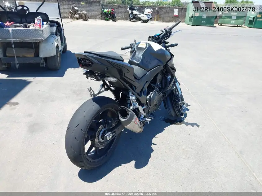 2025 Honda Cb750 A VIN: JH2RH2400SK002478 Lot: 45364977