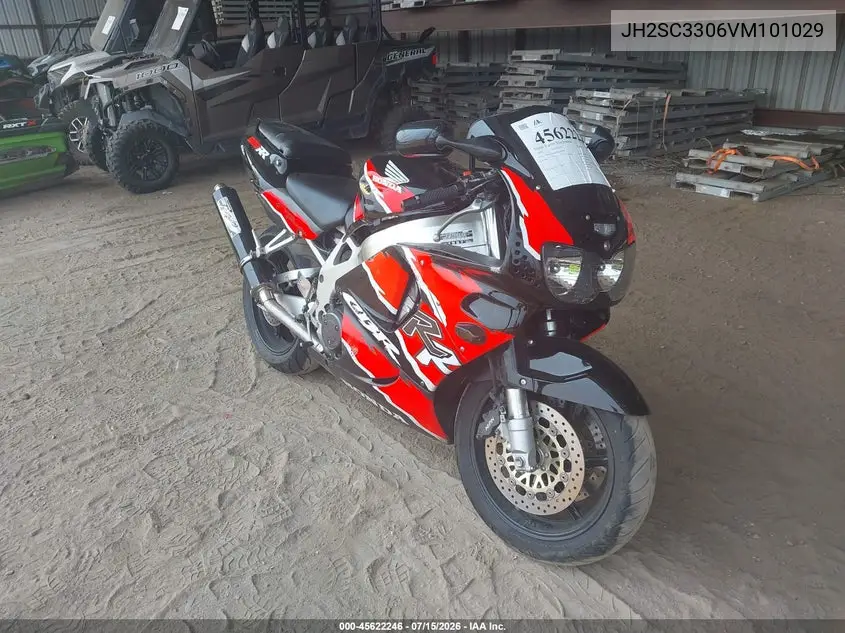 1997 Honda Cbr900 Rr VIN: JH2SC3306VM101029 Lot: 45622246