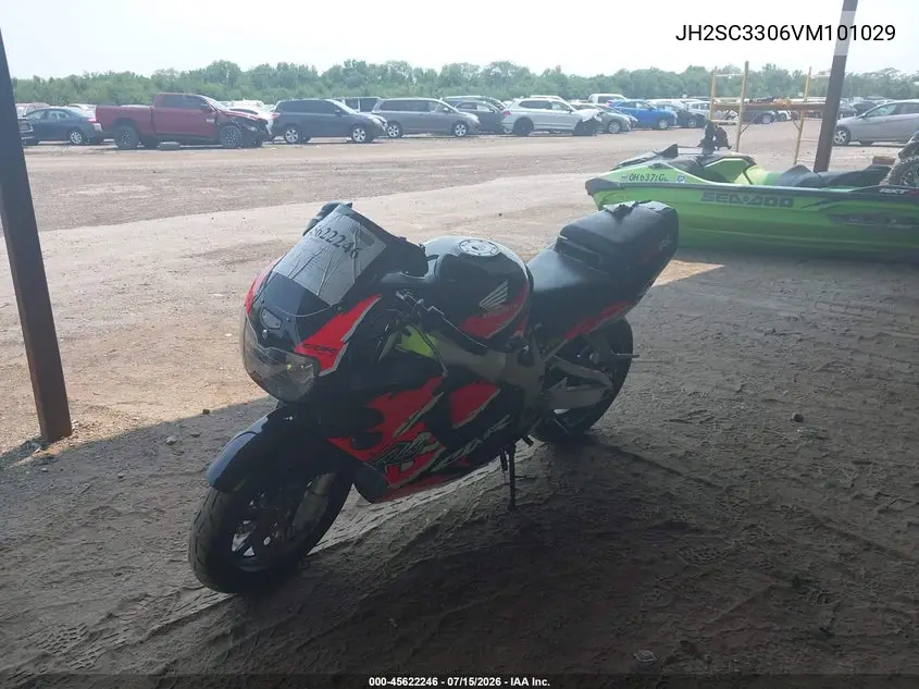 1997 Honda Cbr900 Rr VIN: JH2SC3306VM101029 Lot: 45622246
