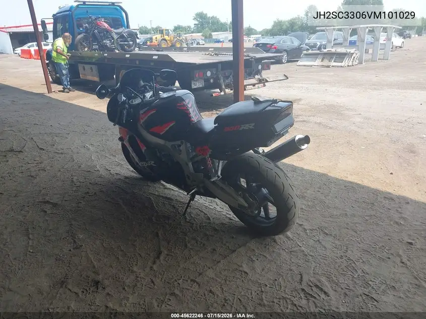 1997 Honda Cbr900 Rr VIN: JH2SC3306VM101029 Lot: 45622246