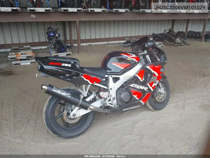 1997 Honda Cbr900 Rr VIN: JH2SC3306VM101029 Lot: 45622246