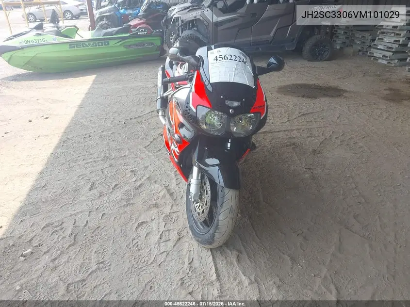 1997 Honda Cbr900 Rr VIN: JH2SC3306VM101029 Lot: 45622246