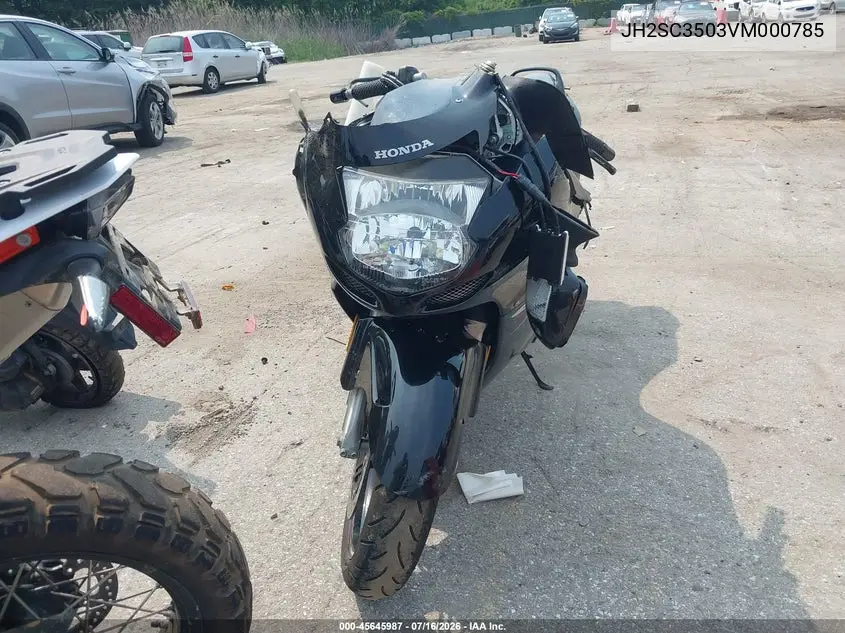 1997 Honda Cbr1100 Xx VIN: JH2SC3503VM000785 Lot: 45645987