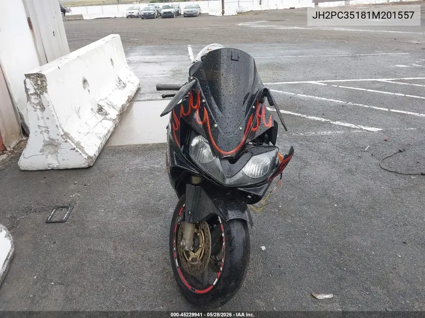 2001 Honda Cbr600 F4 VIN: JH2PC35181M201557 Lot: 45229941