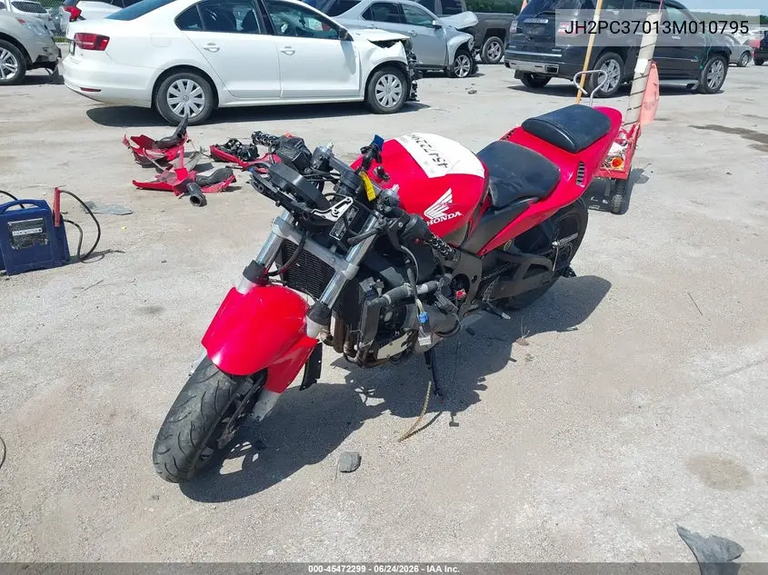 2003 Honda Cbr600 Rr VIN: JH2PC37013M010795 Lot: 45472299