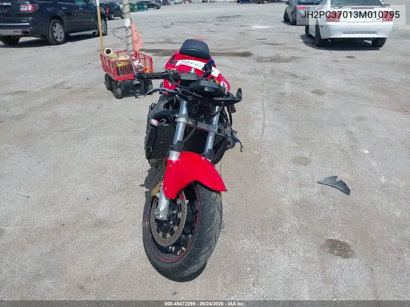 2003 Honda Cbr600 Rr VIN: JH2PC37013M010795 Lot: 45472299
