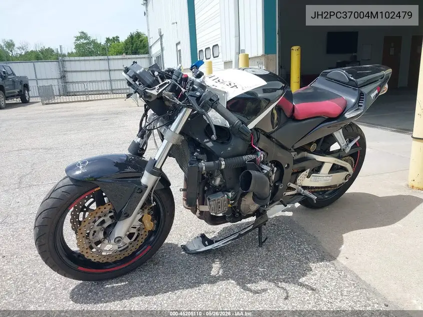 2004 Honda Cbr600 Rr VIN: JH2PC37004M102479 Lot: 45205110