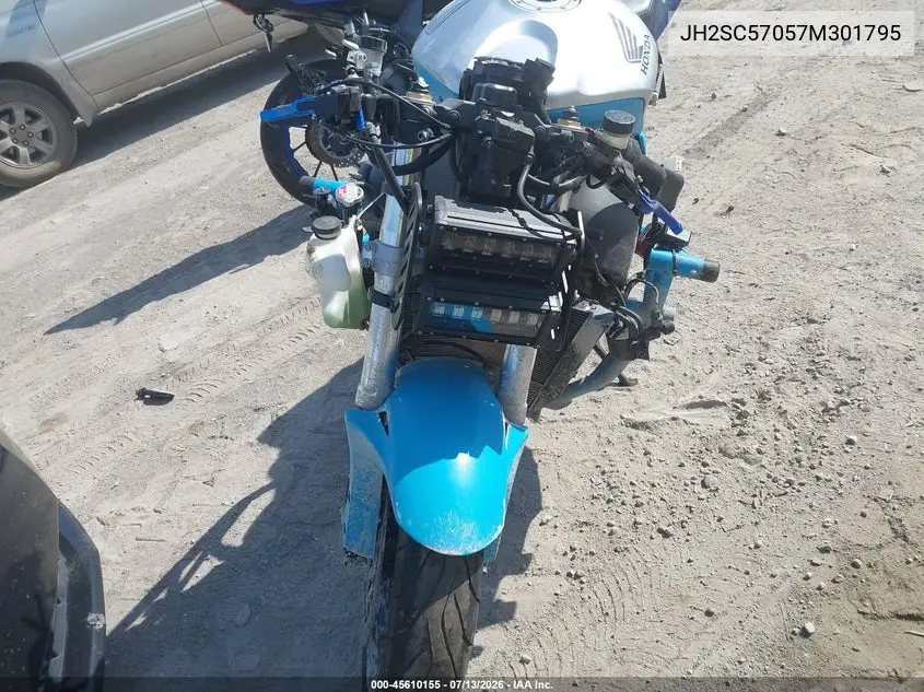 2007 Honda Cbr1000 Rr VIN: JH2SC57057M301795 Lot: 45610155