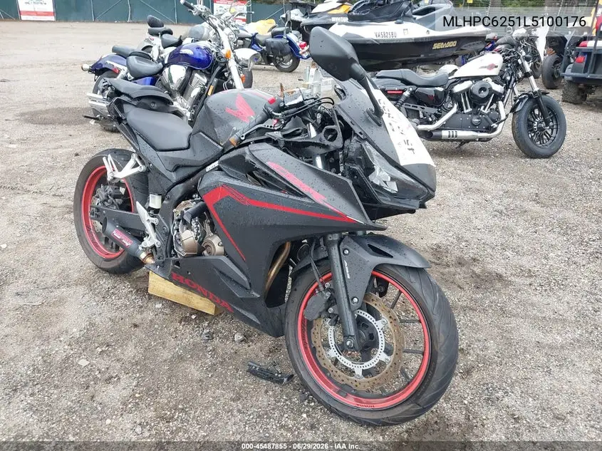 2020 Honda Cbr500 Ra VIN: MLHPC6251L5100176 Lot: 45487855