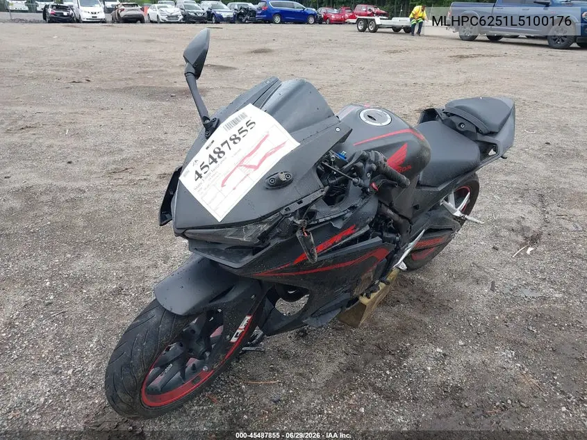 2020 Honda Cbr500 Ra VIN: MLHPC6251L5100176 Lot: 45487855