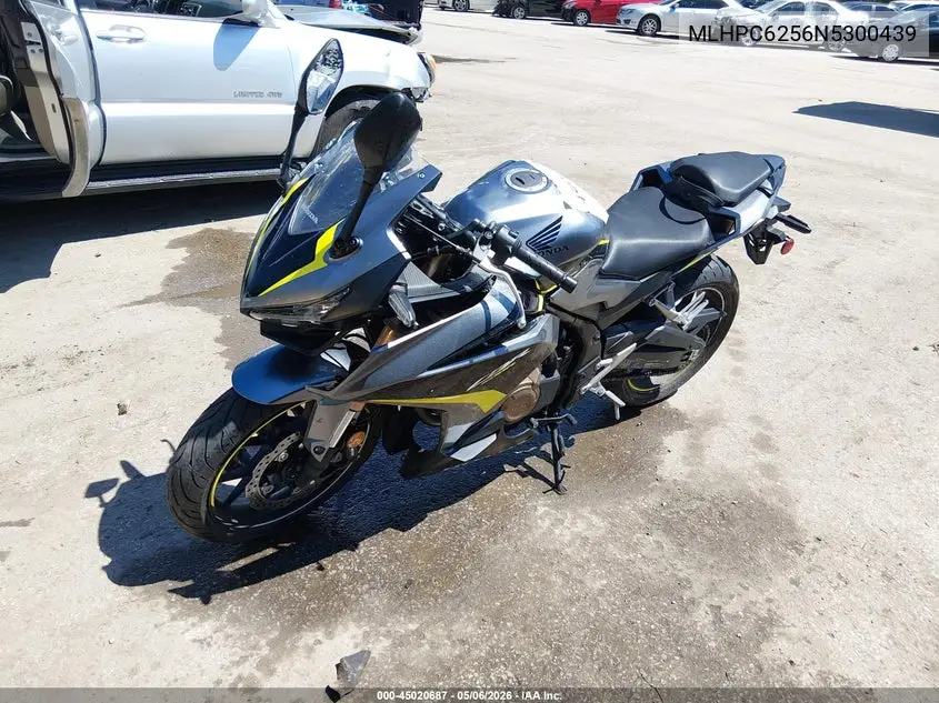 2022 Honda Cbr500 Ra VIN: MLHPC6256N5300439 Lot: 45020687